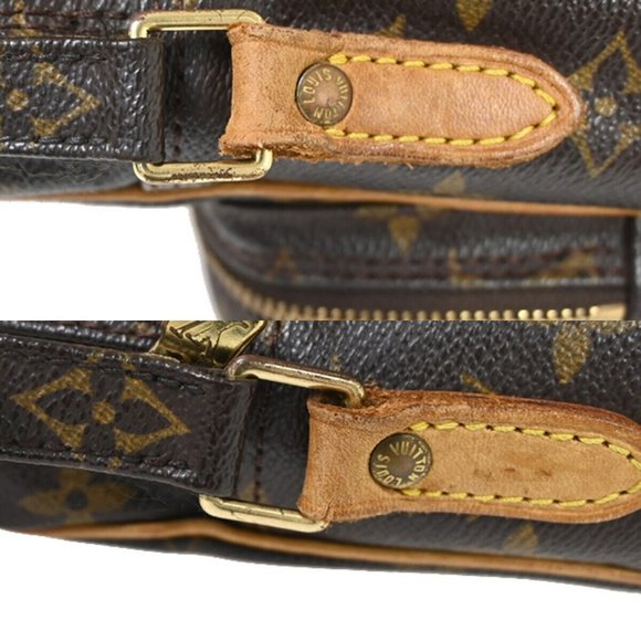 LOUIS VUITTON Amazon Crossbody Shoulder Bag Monogram Leather - Picture 12 of 16